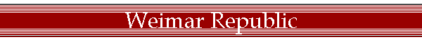 Weimar Republic